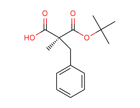 (S)-2-benzyl-3-(tert-butoxy)-2-methyl-3-oxopropanoic acid