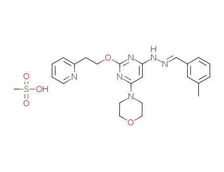 Molecular Structure of 870087-36-8 (ApiliMod (Mesylate))