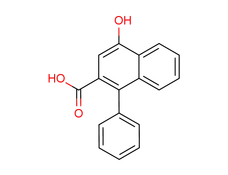 2-Naphthalenecarboxylic acid, 4-hydroxy-1-phenyl-