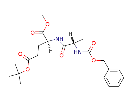 L-Glutamic acid, N-[N-[(phenylmethoxy)carbonyl]-L-alanyl]-,
5-(1,1-dimethylethyl) 1-methyl ester