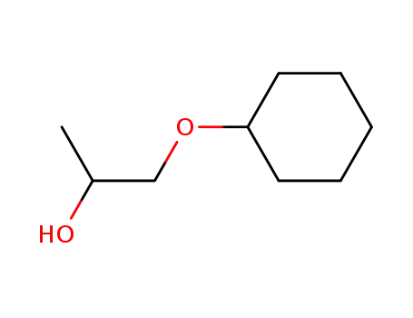 Molecular Structure of 5334-13-4 (1-(cyclohexyloxy)propan-2-ol)