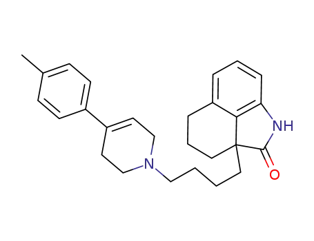 2a-[4-{4-(4-methylphenyl)-1,2,3 6-tetrahydropyridyl}butyl]-2a,3,4,5-tetrahydrobenz[cd]indole-2(1H)-one