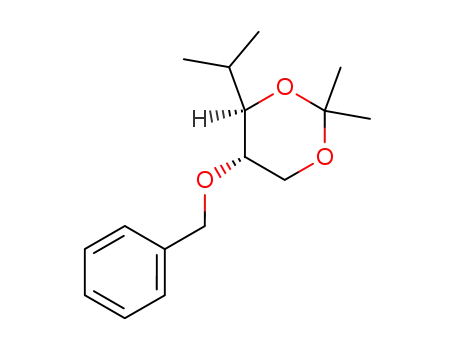 (4R,5S)-5-Benzyloxy-4-isopropyl-2,2-dimethyl-[1,3]dioxane