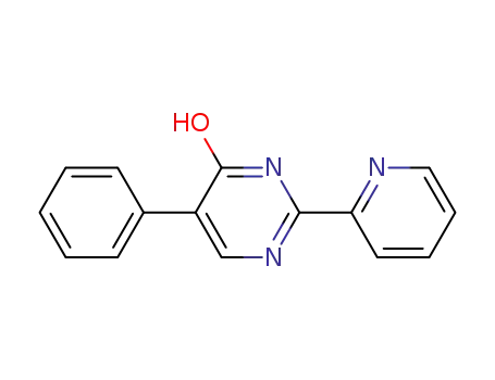 Molecular Structure of 868280-59-5 (5-phenyl-2-(2-pyridinyl)-4(3H)-Pyrimidinone)