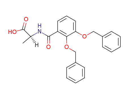 N-<2,3-bis(benzyloxy)benzoyl>-L-alanine