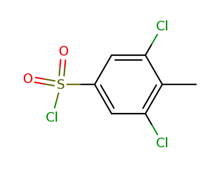 Molecular Structure of 24653-79-0 (Benzenesulfonyl chloride, 3,5-dichloro-4-methyl-)