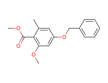 methyl 4-benzyloxy-2-methoxy-6-methylbenzoate