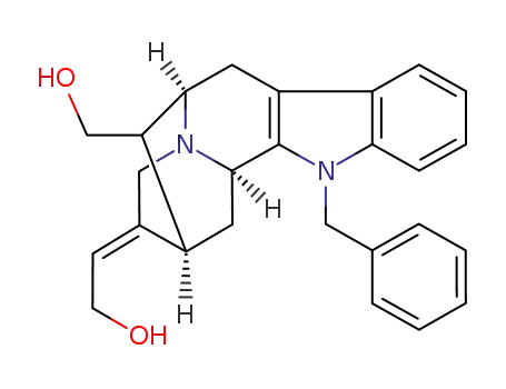 2-[(2R,6R,12bR)-12-Benzyl-13-hydroxymethyl-1,7,12,12b-tetrahydro-2H,6H-2,6-methano-indolo[2,3-a]quinolizin-(3E)-ylidene]-ethanol