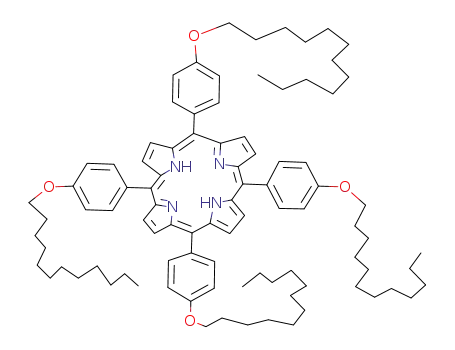 21H,23H-porphine, 5,10,15,20-tetrakis[4-(dodecyloxy)phenyl]-