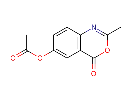 4H-3,1-Benzoxazin-4-one, 6-(acetyloxy)-2-methyl-