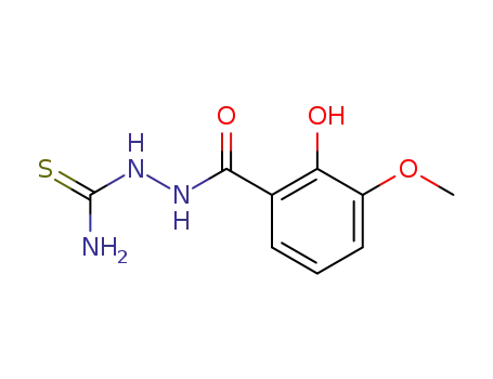 Molecular Structure of 1490838-16-8 (2-Hydroxy-3-methoxy-benzoyl thiosemicarbazide)