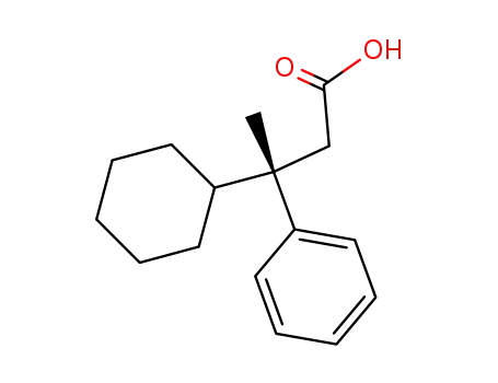 (S)-3-Cyclohexyl-3-phenyl-butyric acid