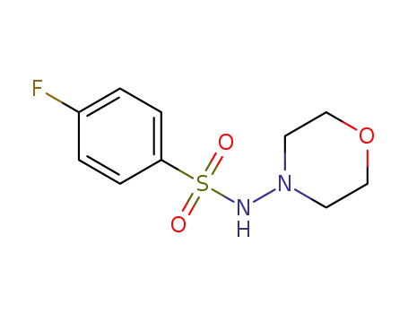 4-fluoro-N-morpholinobenzenesulfonamide
