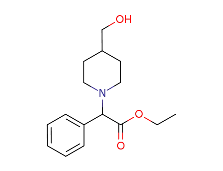 ethyl 4-(hydroxymethyl)-α-phenyl-1-piperidineacetate