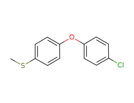 Molecular Structure of 225652-11-9 (1-(4-CHLOROPHENOXY)-4-(METHYLSULFANYL)BENZENE OR 4-CHLOROPHENYL 4-(METHYLSULFANYL)PHENYL ETHER)