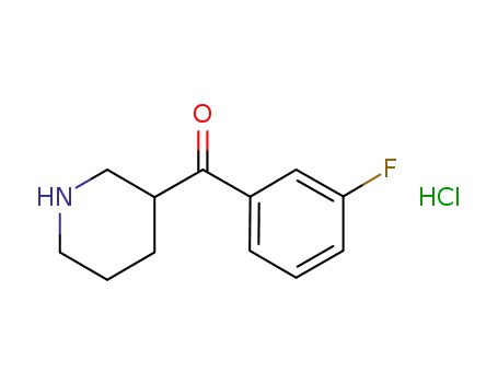 3-(3-fluorobenzoyl)piperidine hydrochloride
