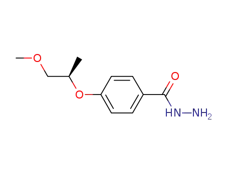 4-(2-methoxy-(1R)-1-methyl-ethoxy)-benzoic acid hydrazide