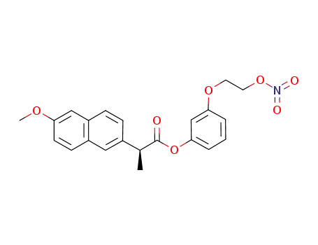 3-(2-(nitrooxyethoxy))phenyl (2S)-2-(6-methoxy(2-naphthyl))propanoate