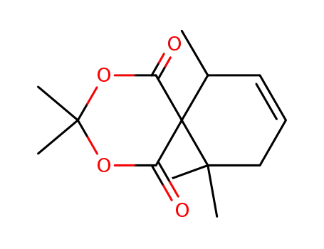2,4-Dioxaspiro[5.5]undec-8-ene-1,5-dione, 3,3,7,11,11-pentamethyl-