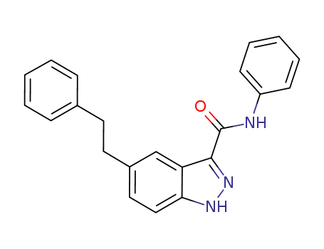 5-Phenethyl-N-phenyl-1H-indazole-3-carboxaMide