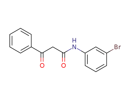 Benzenepropanamide, N-(3-bromophenyl)-b-oxo-