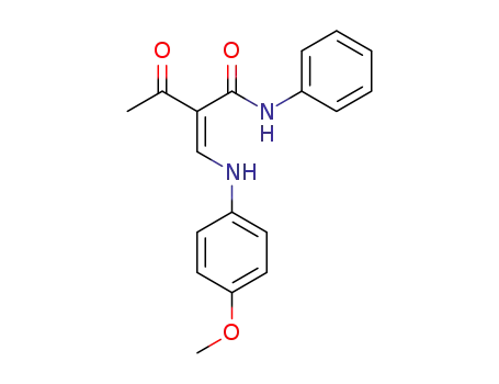 2-ACETYL-3-((4-METHOXYPHENYL)AMINO)-N-PHENYLPROP-2-ENAMIDE
