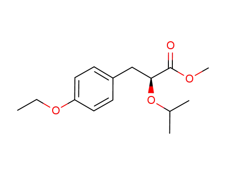 methyl 2(S)-isopropoxy-3-(4-ethoxyphenyl)-propanoate