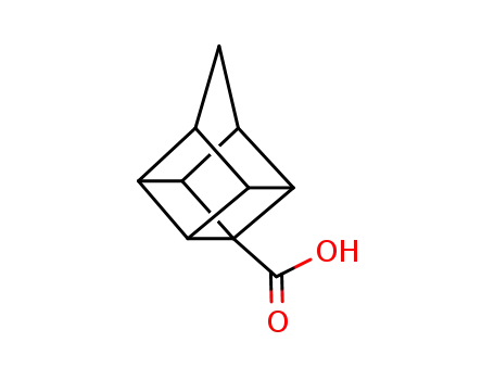 Molecular Structure of 15844-05-0 (pentacyclo[4.3.0.0~2,5~.0~3,8~.0~4,7~]nonane-4-carboxylic acid)