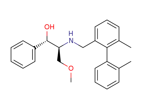 (1S,2S)-2-[(6,2'-Dimethyl-biphenyl-2-ylmethyl)-amino]-3-methoxy-1-phenyl-propan-1-ol