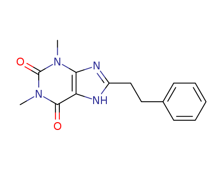 1H-Purine-2,6-dione, 3,7-dihydro-1,3-dimethyl-8-(2-phenylethyl)-