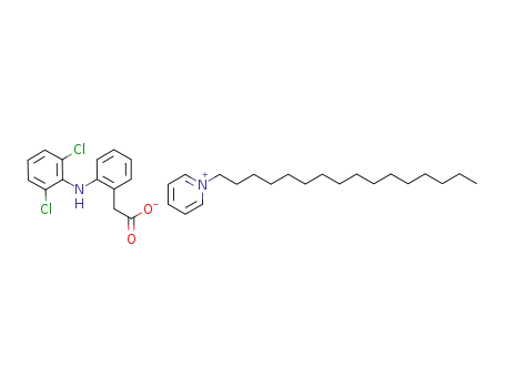 Molecular Structure of 744221-35-0 (cetylpyridinium salt of diclofenac)