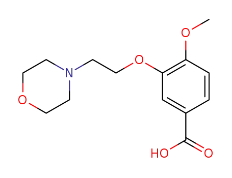 3-[2-(4-Morpholinyl)ethoxyl]-4-methoxybenzoic Acid