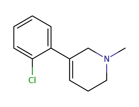 5-(2-chlorophenyl)-1,2,3,6-tetrahydro-1-methylpyridine