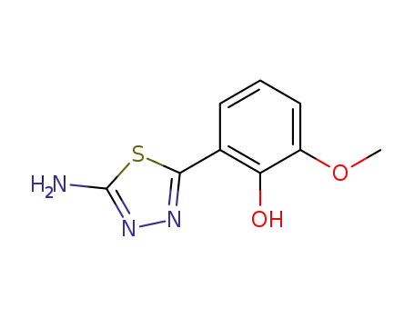 2-(5-Amino-[1,3,4]thiadiazol-2-yl)-6-methoxy-phenol