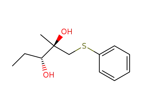 (2R,3R)-2-Methyl-1-phenylsulfanyl-pentane-2,3-diol