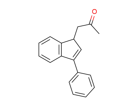 2-Propanone, 1-(3-phenyl-1H-inden-1-yl)-