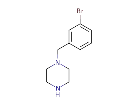 Molecular Structure of 423154-81-8 (1-(3-BROMOBENZYL)-PIPERAZINE)