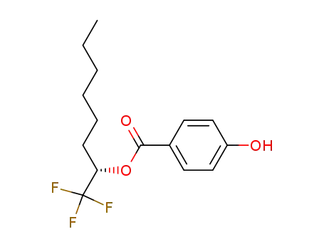 (S)-(-)-1-(trifluoromethyl)heptyl p-hydroxybenzoate