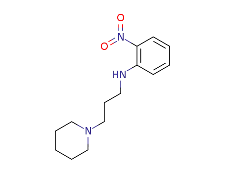 1-Piperidinepropanamine, N-(2-nitrophenyl)-