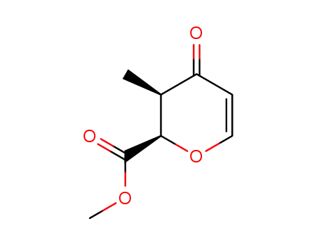 (2R,3R)-3-Methyl-4-oxo-3,4-dihydro-2H-pyran-2-carboxylic acid methyl ester