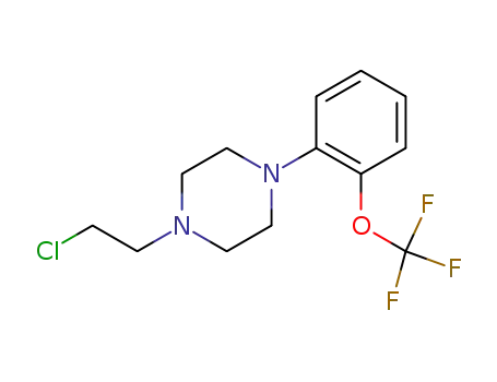 1-(2-chloroethyl)-4-(2-trifluoromethoxyphenyl)piperazine