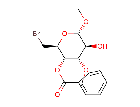 methyl 6-bromo-4-0-benzoyl-3-0-methyl-6-deoxy-α-D-altropyranoside