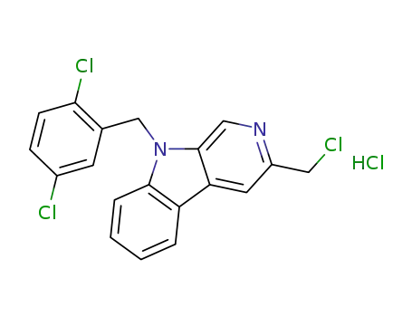 3-chloromethyl-9-(2,5-dichlorobenzyl)-9H-β-carboline hydrochloride