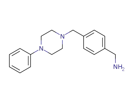 4-((4-(aminomethyl)phenyl)methyl)-1-phenylpiperazine
