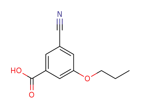 Benzoic acid, 3-cyano-5-propoxy-