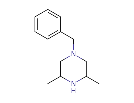 Molecular Structure of 3138-89-4 (1-Benzyl-3,5-dimethylpiperazine)