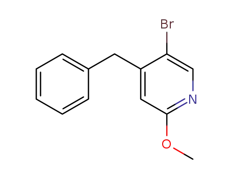 4-benzyl-5-bromo-2-methoxypyridine