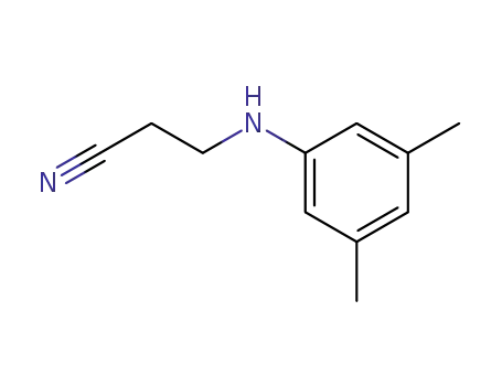 Molecular Structure of 36034-62-5 (3-(3,5-DIMETHYL-PHENYLAMINO)-PROPIONITRILE)