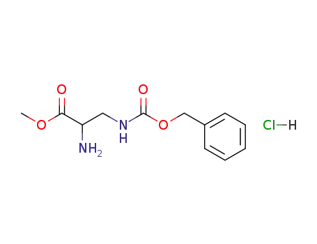 Molecular Structure of 71749-02-5 (H-DAP(Z)-OME HCL)