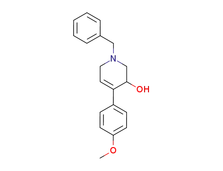 RS)-1-benzyl-4-(4-methoxy-phenyl)-1,2,3,6-tetrahydro-pyridin-3-ol